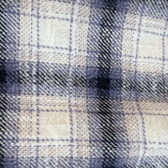 🔥BDG Blue and White Plaid Shirt Woman’s Size S NWOT 🔥 - Picture 3 of 7